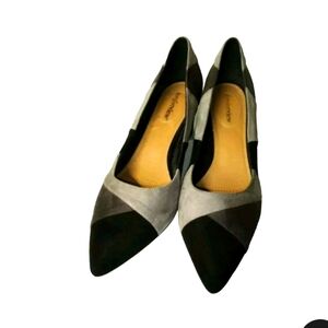 Comfort view size 10 stack 3 " heel